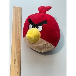 Angry Birds Red Bird Plush Stuffed Animal Toy Commonwealth Toy 2010